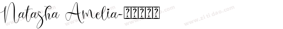 Natasha Amelia字体转换